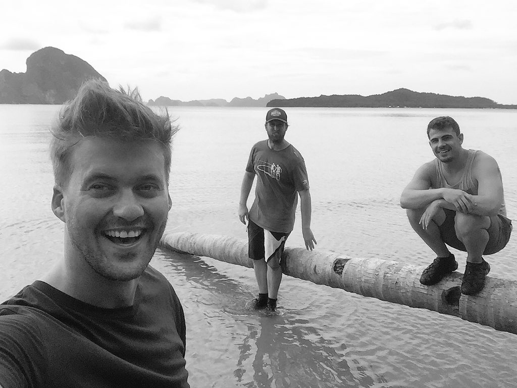RobbieKruse's tweet photo. So in February I took a plane to the Philippines with these two guys, Barret and SW. We filmed an entire in-depth behind the scenes doccie vibe on @Survivor_SA
Iβm super excited to share this with you π¬πΊπ₯
It airs Sunday night on @kykNETtv 144 DStv. It is going to be Epic! https://t.co/Uy6Qa573aE