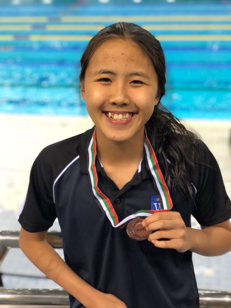 GWIS_PE's tweet photo. YEAR 7 - 13 DASSA SWIM FINALS

3rd place for Li Wei Law in the U14 100m Freestyle. https://t.co/yVJaGbC0AV