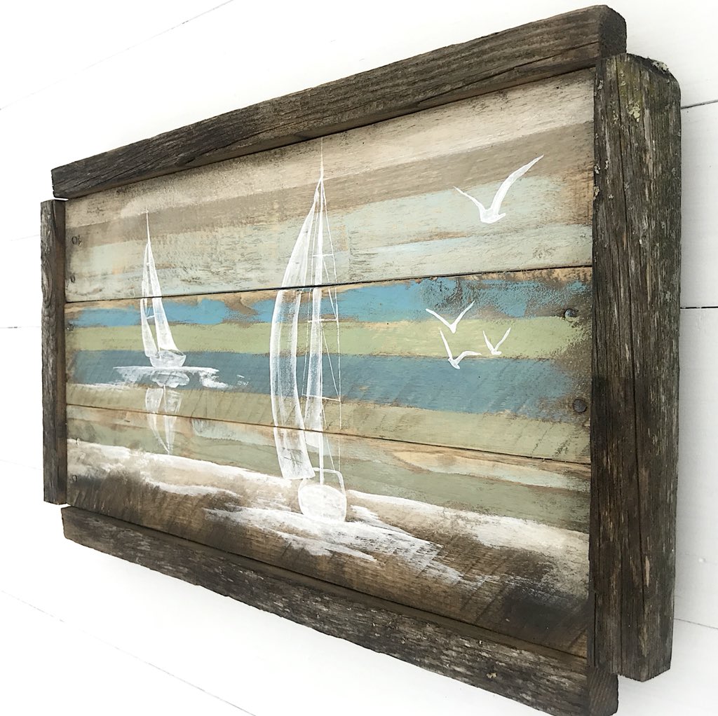 BrokenBoardsD's tweet photo. Original nautical art on reclaimed wood . https://t.co/6jeM65V1ES #Art #artwork #bathroom #blue #ColorsOfTheSea #CraftHour #onlinecraft #decor #decoracion #etsy #etsylove #etsygifts #MothersDayGifts #giftforher #green #handmade #wallhanging #wallart https://t.co/PefzGf8ck2