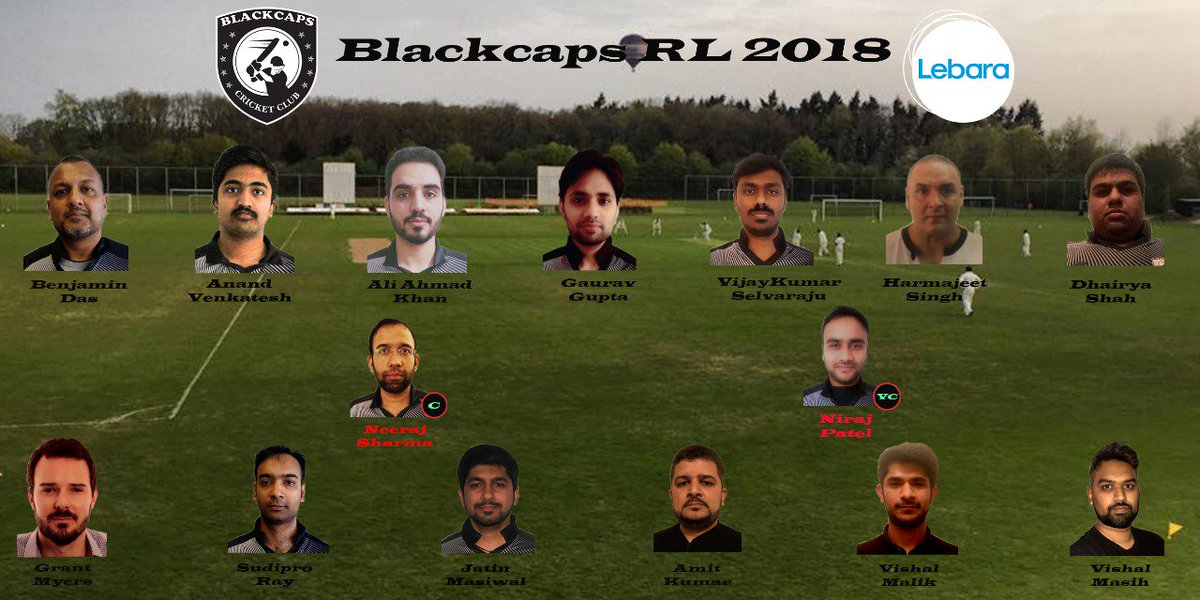 DBlackcaps's tweet photo. Bringing you Düsseldorf Blackcaps Regional League squad for the new 2018 season

Our first game starts on 28.04.2018 from 11 AM in Düsseldorf Nordpark

Come and support us

#blackcaps #cricketindeutschland #cricketingermany https://t.co/zed6y9VuKu