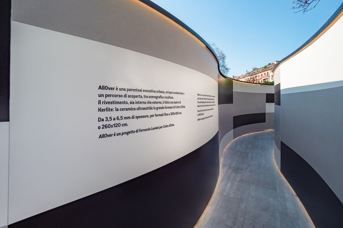 Cottodeste's tweet image. Best moments from #Fuorisalone18. Starring the beauty of #Kerlite slabs and the #AllOver installation design by #FerruccioLaviani: bit.ly/2qCXfsz 
#mdw18 #MilanoDesignWeeK @fuorisalone #cottodeste #milano #designweek