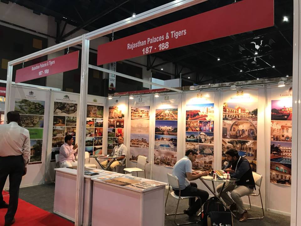Great gathering of travel fraternity at #GITB.  For exotic holiday options, don't forget to visit at our stall of #Rajasthan #Palaces &amp; #Tigers no.187-188 during #GITB2018 #AlsisarHotels
#TheAlsisar #GITB2018 #GreatIndianTravelBazaar #Jaipur #Travelmart