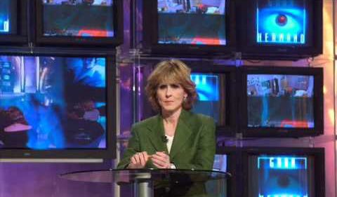 Esta imagen cumple hoy, 23 de abril, 18 años. Mercedes Milá abría la telerrealidad en nuestra televisión. #GH18años ¡Felicidades!