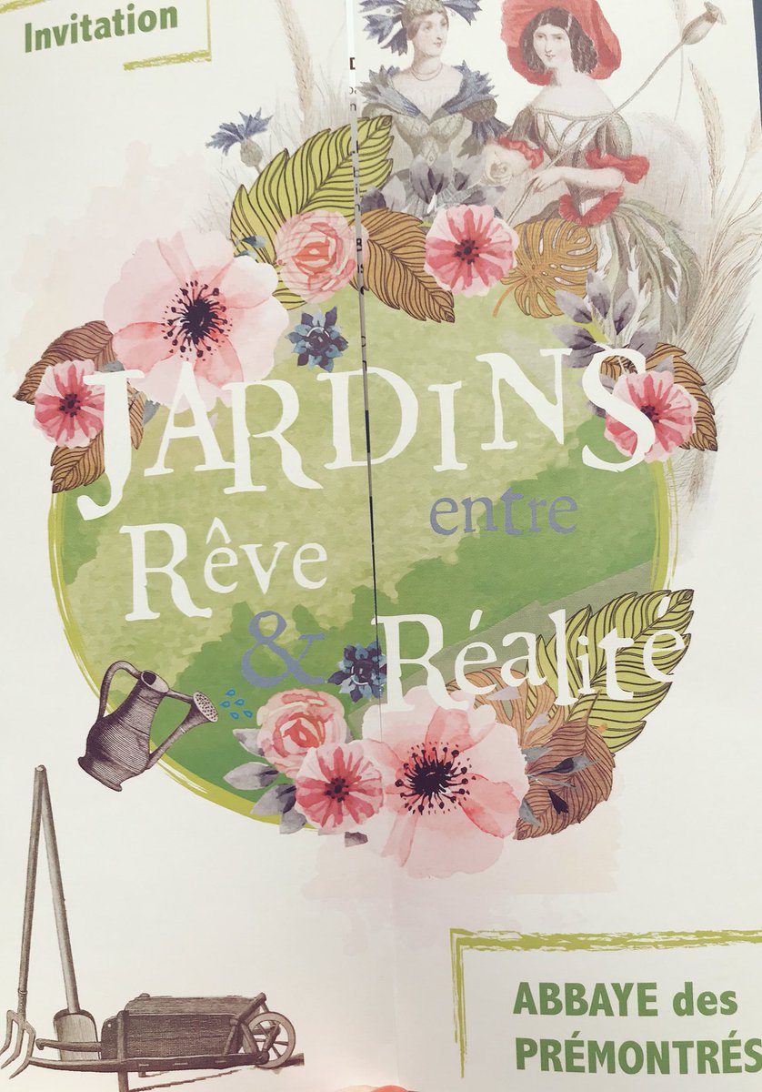 DebordValerie's tweet photo. Rendez-vous à l’Abbaye des Prémontrés du 25 mai au 16 septembre pour l’exposition « Jardins entre Rêve et Réalité » dans les pas de Grandville et de Gallé à Pont-à-Mousson https://t.co/dWpv0HMTug