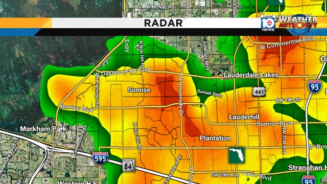 Heavy rain falling for much of Broward! https://t.co/s8W4O679gZ