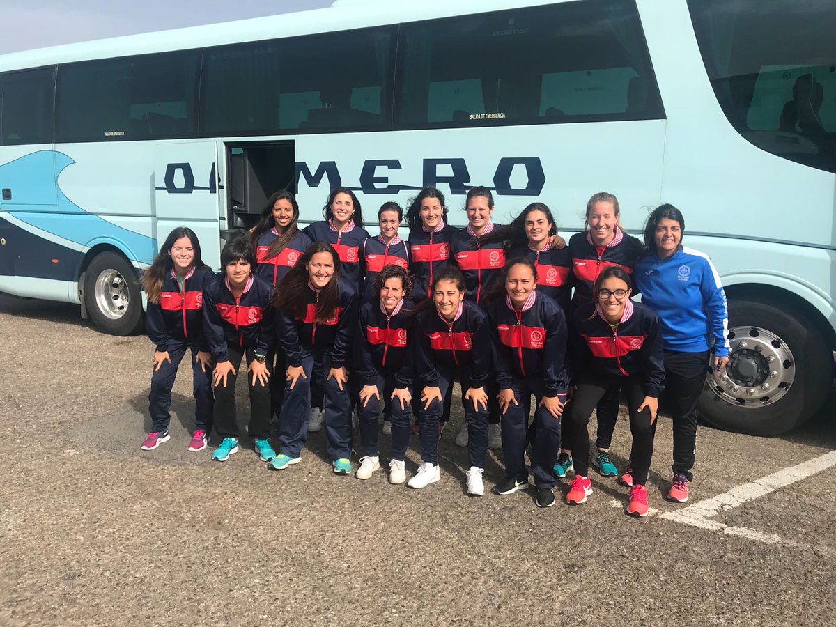 Ya están nuestras chicas de la <a href="/UniHuelva/">Universidad de Huelva</a>  de fútbol 7 en <a href="/ujaen/">Universidad de Jaén</a> para disputar del 23 al 26 la fase final del Campeonato de España Universitario. Mucha suerte a todas!!!