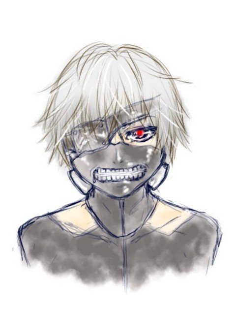 金木研のtwitterイラスト検索結果 古い順