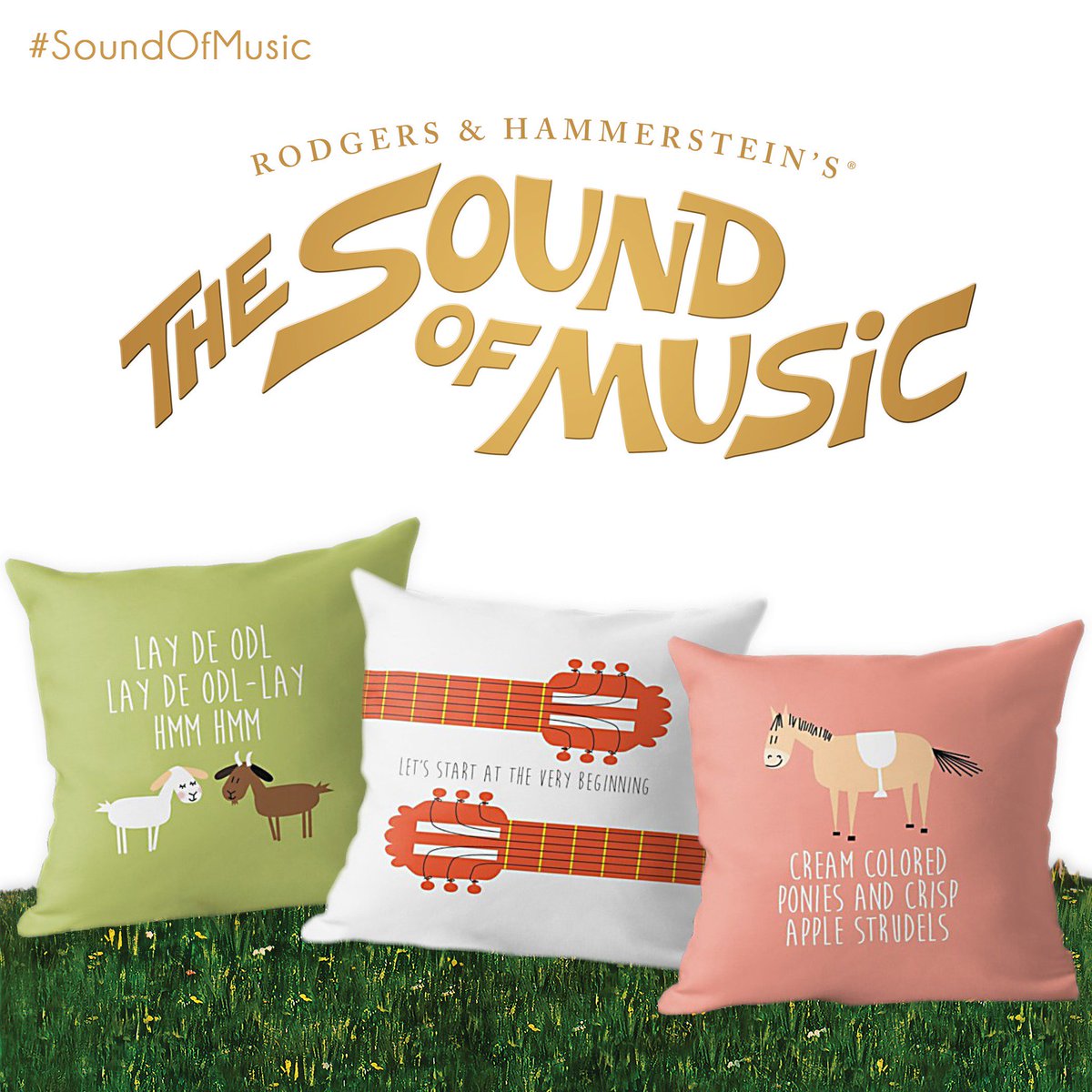 SoundofMusic's tweet image. RETWEET and FOLLOW @SoundofMusic for a chance to win a #SoundOfMusic pillow prize package!