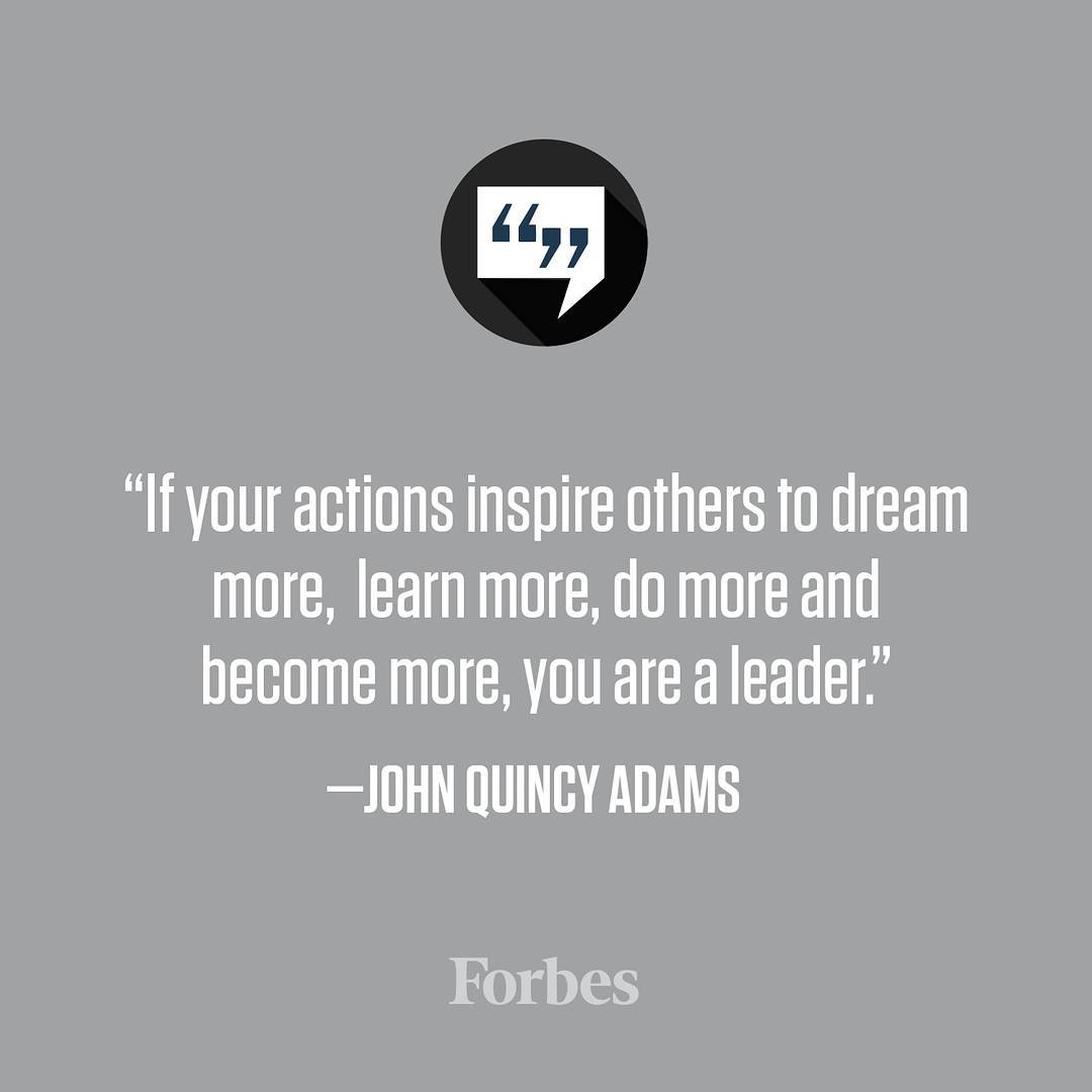 OnengiyeoforiSG's tweet photo. "If your actions inspire others to dream more, learn more, do more and become more, you are a leader" - John Quincy Adams #MondayMotivation #leadership #everyyardcount https://t.co/CKJ0RJun5Y