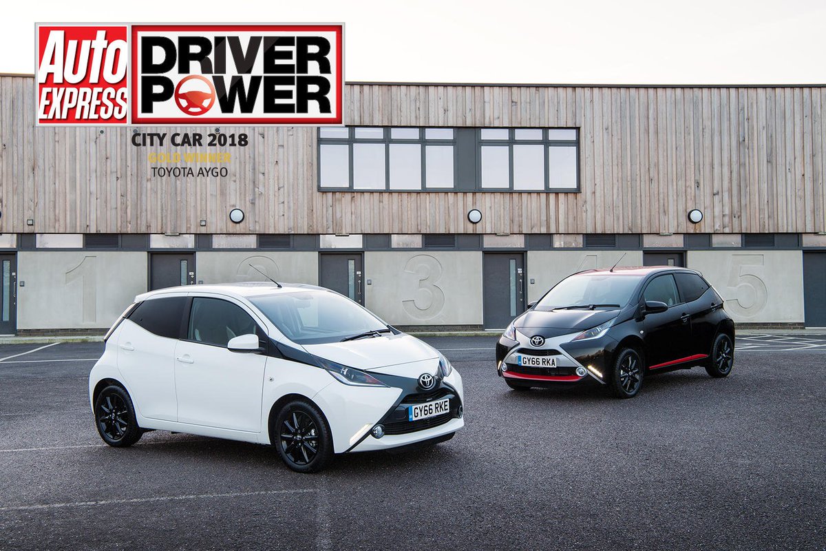 Street smarts: The #Aygo is the best city car money can buy according to the <a href="/AutoExpress/">Auto Express</a> Driver Power Survey 2018.