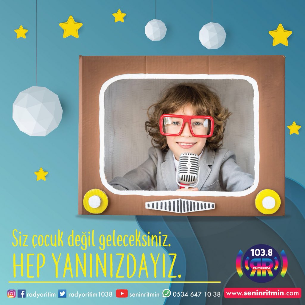 Siz çocuk değil , geleceksiniz...
Ulu önder Mustafa Kemal Atatürk'ün tüm dünya çocuklarına armağan ettiği #23NisanKutluOlsun