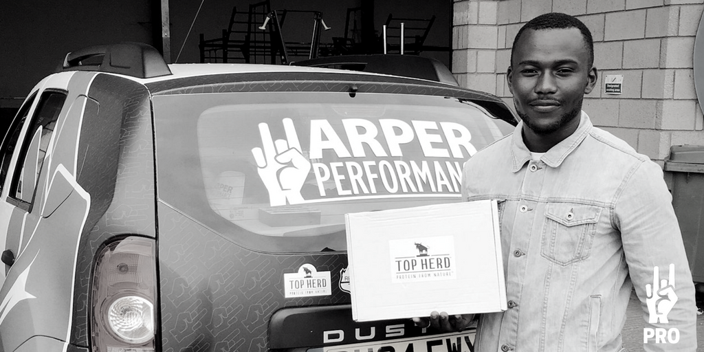 hp_professional's tweet photo. Our athletes benefit from some great discounts and deals with our partner brands, here's semi-pro footballer; James enjoying a care package from the amazing @topherdsnacks - the tastiest jerky snacks on the market!

#HPProfessional #SportsNutrition https://t.co/b5amWhbQVA
