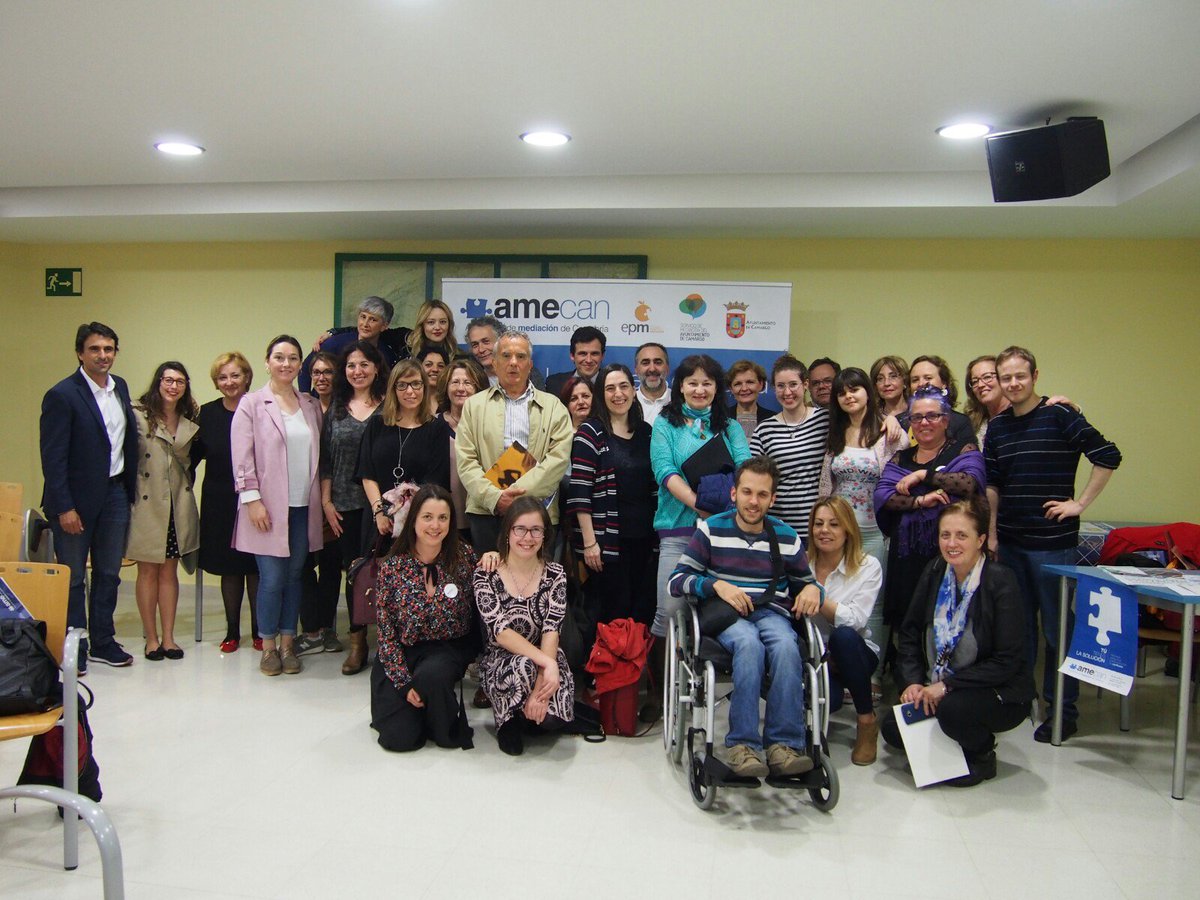 Broche de Oro de la V Jornada Solidaria de #Mediacion Muchas Gracias a todo el Equipo de Organización, Ponentes <a href="/CriadoInchauspe/">Ana Criado Inchauspé</a> <a href="/olivares1965/">Jose Veiga</a> <a href="/ArturoOrtizHern/">Arturo Ortiz</a> etc ,los Asistentes!! Cerramos la V Edición y nos ponemos con mucha ilusión a preparar la VI Edición!! Nos vemos allí...