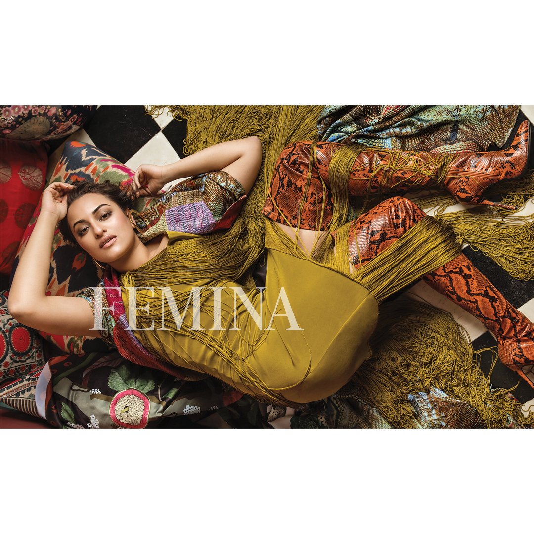 FeminaIndia's tweet photo. Check out exclusive inside images from our photo shoot with cover girl @sonakshisinha https://t.co/XlJ0gPRGNi