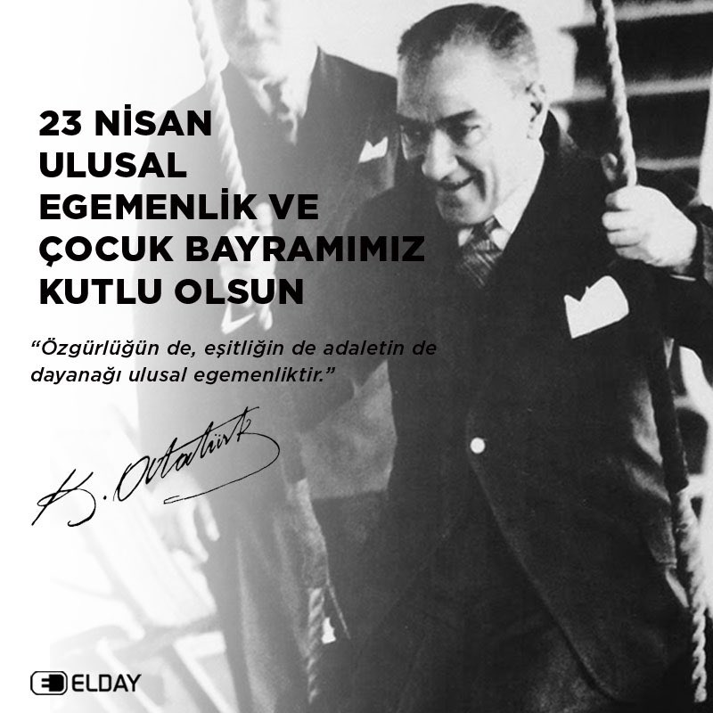 98 yll önce bugün, ulusun egemenliği ilan edildi. Türkiye Cumhuriyet'inin kurucusu Mustafa Kemal Atatürk, bu günü çocuklara armağan etti ve dedi ki: "Ulusal egemenlik, ulusun namusudur, onurudur, şerefidir."

#23NisanKutluOlsun #çocuk bayramı #TBMM #Mustafa Kemal Atatürk #1920s