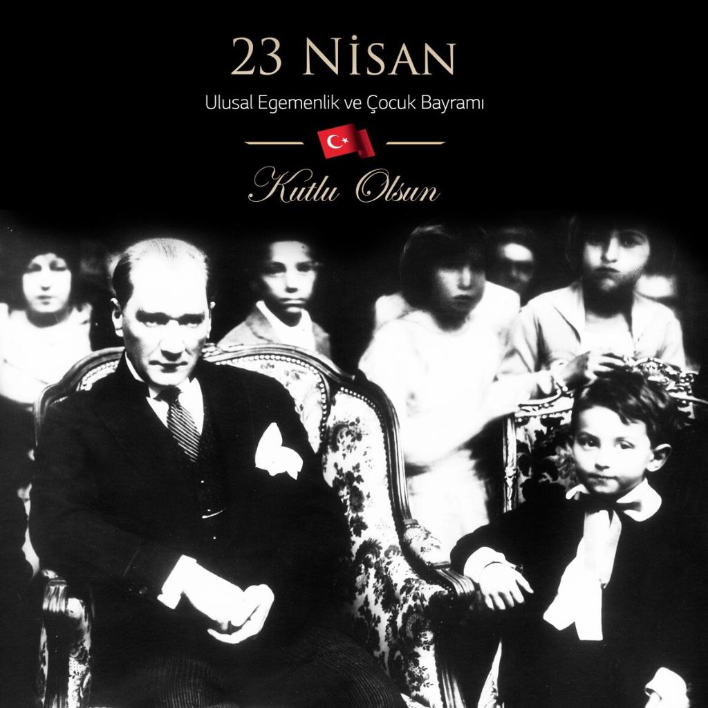 23 Nisan Ulusal Egemenlik ve Çocuk Bayramımız Kutlu Olsun 

#23NisanKutluOlsun