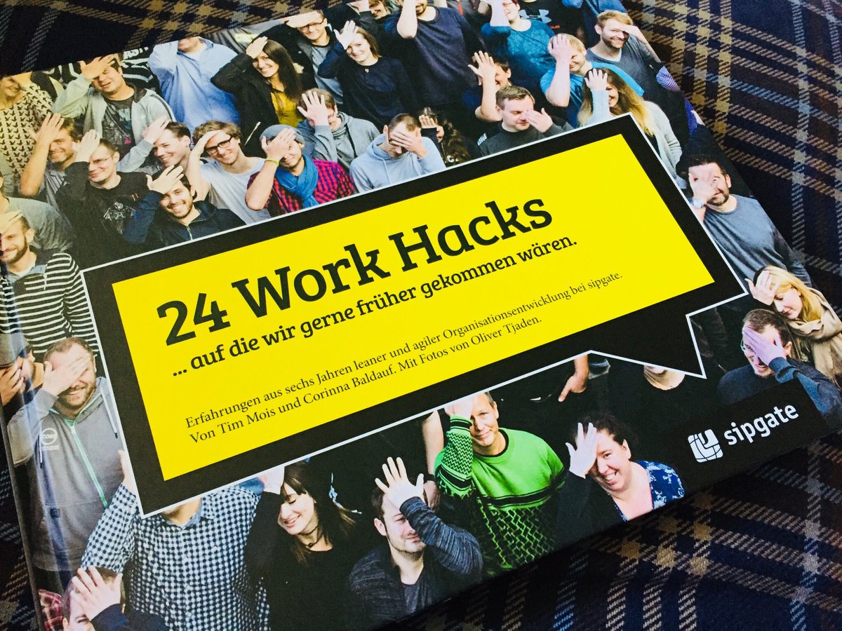 Danke fürs Teilen eurer Work Hacks, <a href="/sipgateDE/">closed</a>! Gerade Nummer 09 😊#agileruhr18