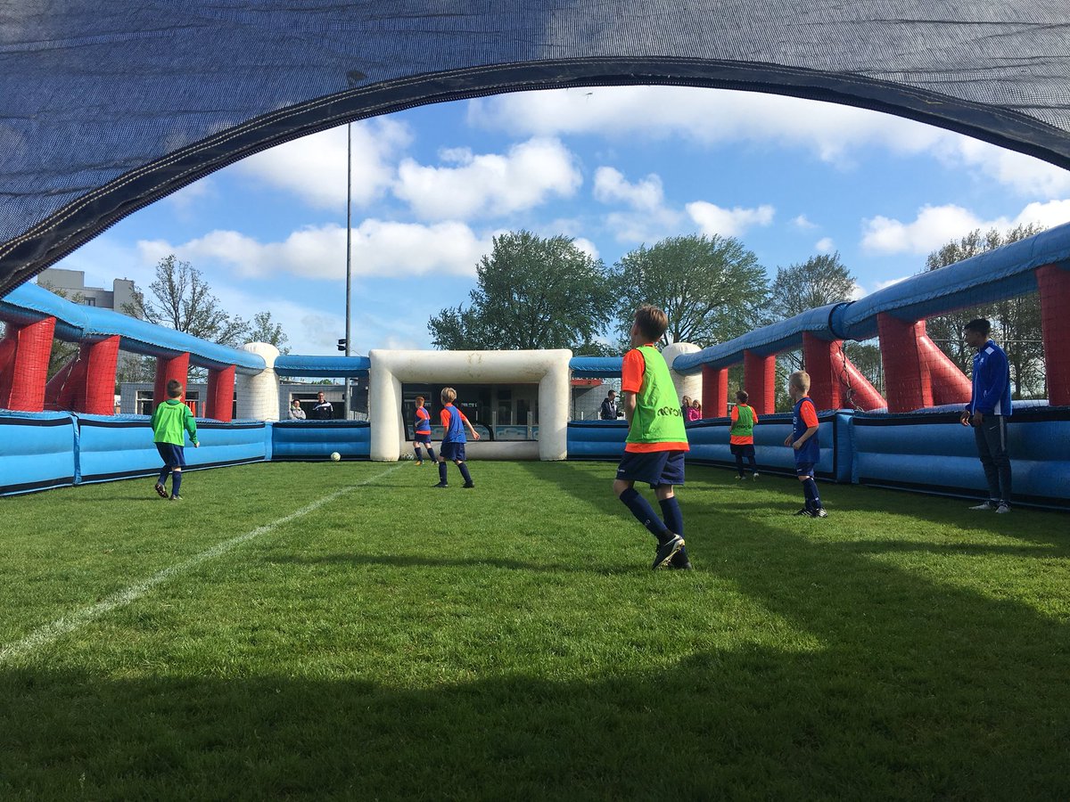 Met veel enthousiasme zijn de #ZLM <a href="/funvoetbal/">Fun & Voetbal!</a> voetbaldagen van start op het #velterspark