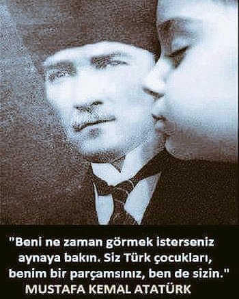 Bugün artık 23 Nisandır. Koca yürekli bir adam küçücük kalplere #23NisanUlusalEgemenlikÇocukBayramı 'nı hediye etmiştir.. Tüm Dünya çocukları kutlamuştır. 
Sadece kocaman bir Kalp geleceği küçük kalplere emanet eder.