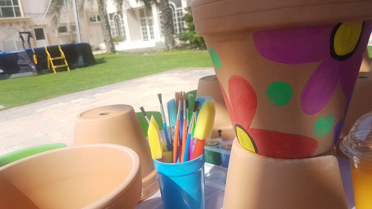 ImagineFuture1's tweet photo. Art is Cool ♥
Make your own creativity and colors! 
Perfectly activities this coming Ramadan

Contact us for more information
Call : 042677789 ext. 107
Email : info@imaginefuture.ae
Whatsapp/Mobile : 0508788400

#arts #creativity #artsandcrafts #dubaievents  #claypotpainting https://t.co/rFeGp94Ztw