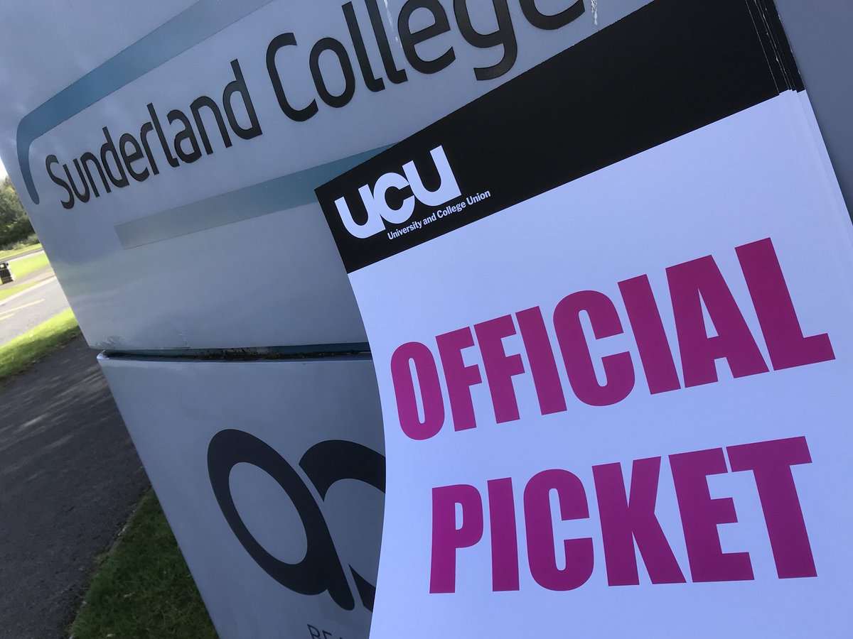 jonbryan's tweet photo. Thanks for the #solidarity - student off elsewhere to work in a library, rather than the one at #Sunderland #College #Usworth because of the #UCUstrike #FairPayinFE #FurtherEducation #furthered #UCU https://t.co/ETsbRCNfXA