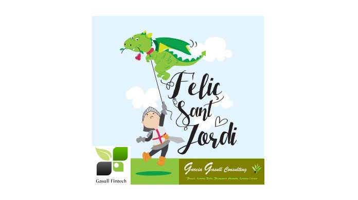 gasullfintech's tweet photo. Feliç Sant Jordi a tots/es!🌷🌹 #santjordi2018 #garciagasullconsulting #finançamentalternatiu #economiaverda #fintech #startups #enotification #econtracting #crowdlending https://t.co/Aqk1GWvRVO