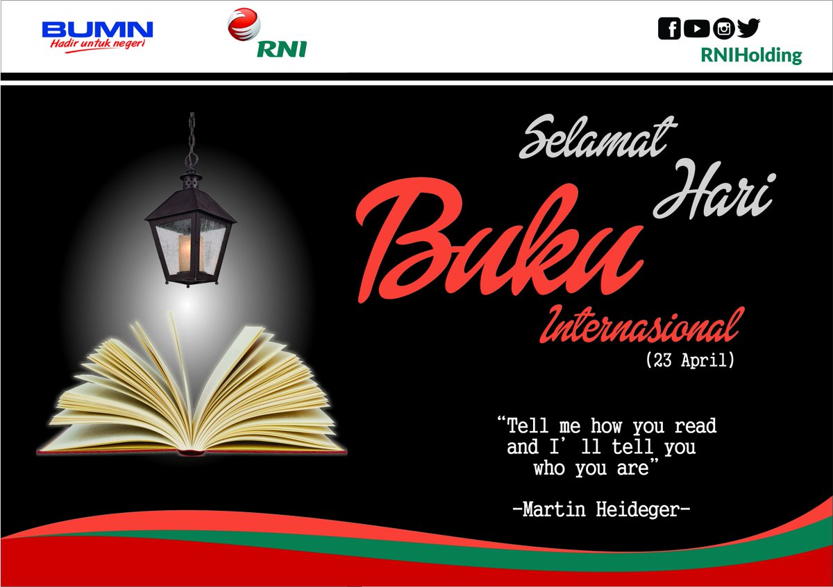 idfood_official's tweet photo. Selamat Hari Buku Internasional (23 April)
.
.
#PTRNI #RNI #HariBukuInternasional2018 https://t.co/Vtgv2McIHf