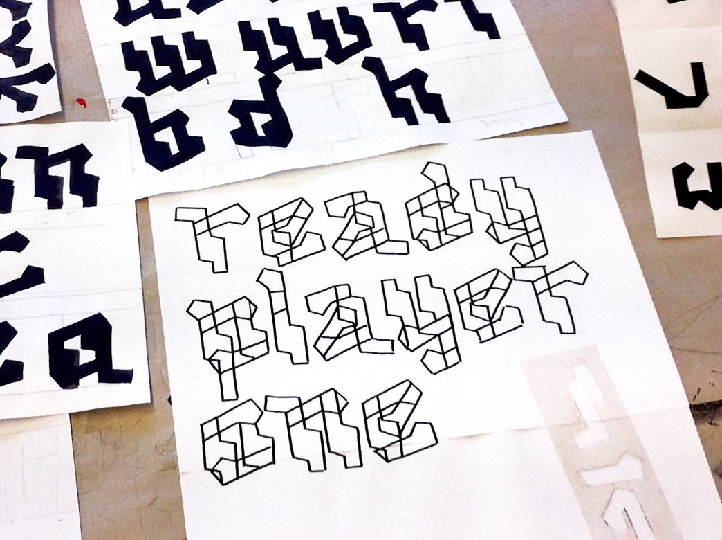 I really enjoy looking at the playful, intriguing and multifaceted work, which the hardworking students of @burghalle came up with during the type-workshop I held at <a href="/Burgtypo/">Burg Typo</a> last week.