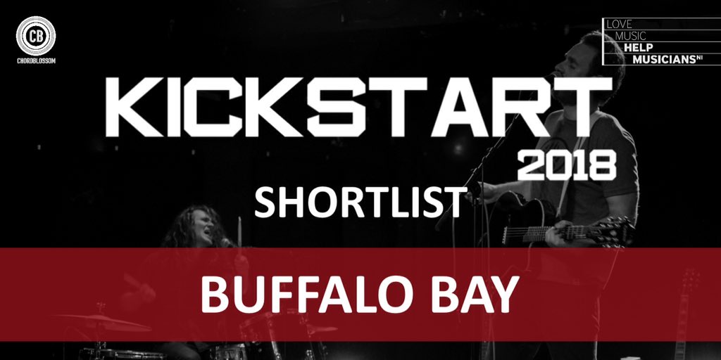 Today we'll be announcing the ten artists through to the next stage of our Kickstart competition in association with <a href="/HelpMusiciansNI/">Help Musicians NI</a>. First up is Buffalo Bay.