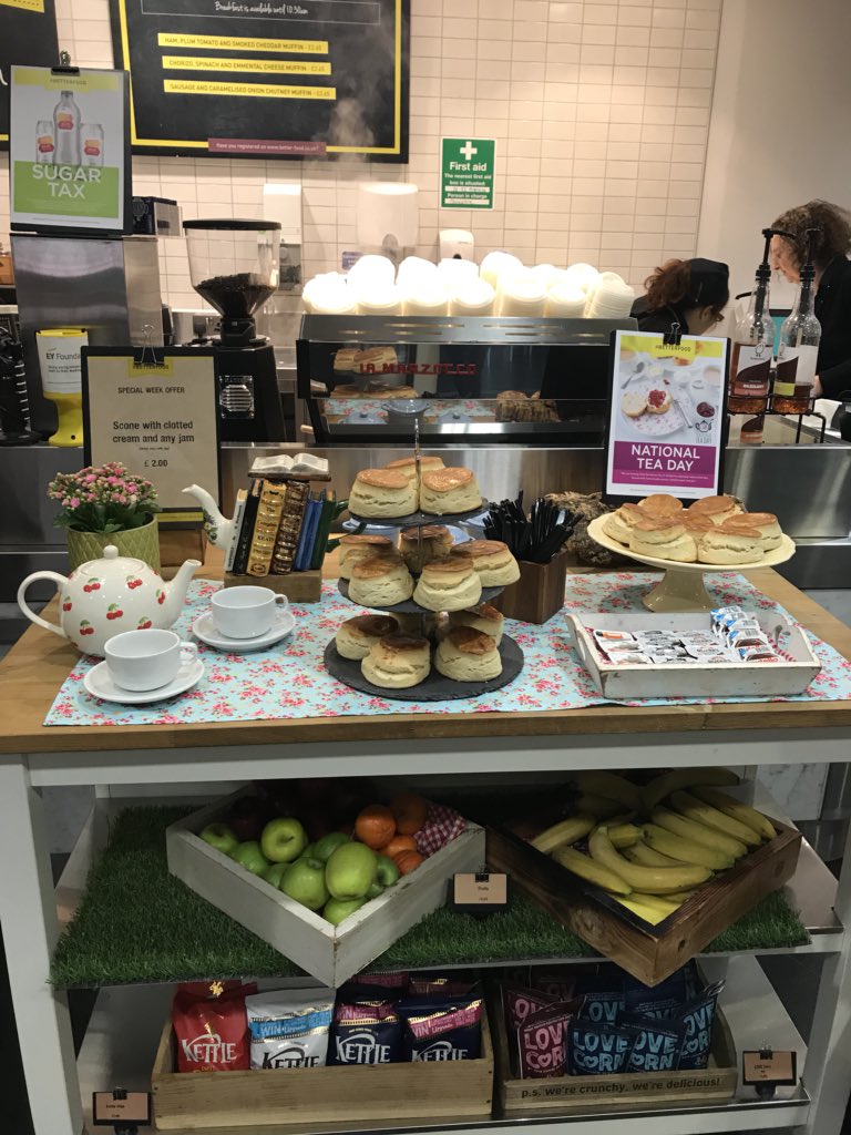 MLP1 are celebrating international tea 🍵 day all week! Just grab your scone and tea ! Coffee shop team waiting! Have nice week! 😋<a href="/MarcinJoze/">Marcin Joze</a> <a href="/LondonReedy/">PaulReed</a> <a href="/ZM876/">Zoe Moulson</a> <a href="/iamivank/">Ivan K 💜💙</a> <a href="/RHangyal/">Reka Hangyal</a> @ISSFrontofHouse