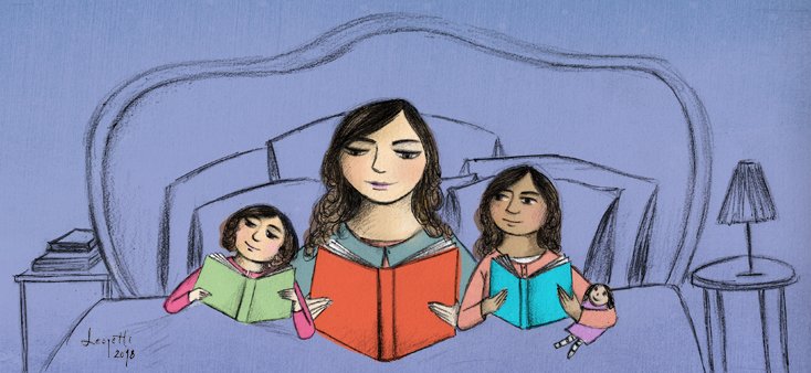Vero_Leonetti's tweet photo. Feliz #DiaInternacionalDelLibro aquí mi ilustración para @educar_convalor Lola (8 años) y Leyre (4) os comparten en primera persona, sus libros favoritos.
¡¡¡Os encantará este especial artículo!!! #animacionlectora #ilustracion #veronicaleonetti #educarconvalor https://t.co/pbwTlBpemC