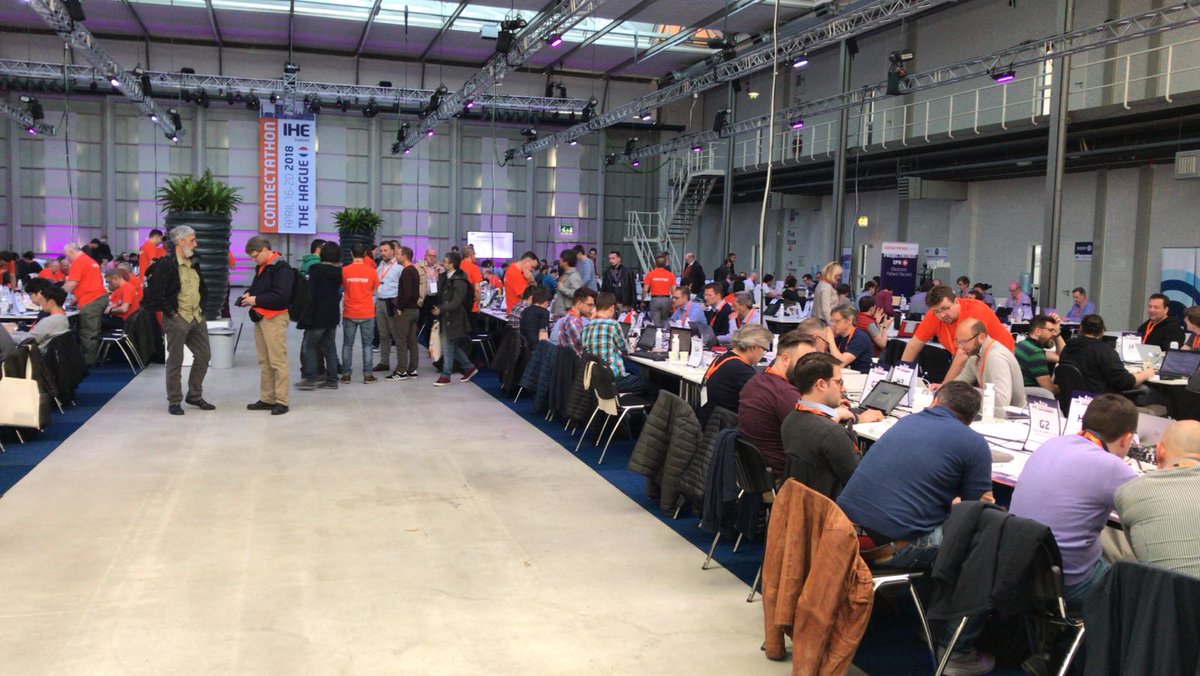 zorgnetoost's tweet photo. Vorige week bezocht ZorgNetOost veel interessante evenementen! Hierbij een korte impressie van de @IHE_Europe Connectathon, de @Weekonnect en de @vakbeursZorgICT. https://t.co/YdVbZZtxNf