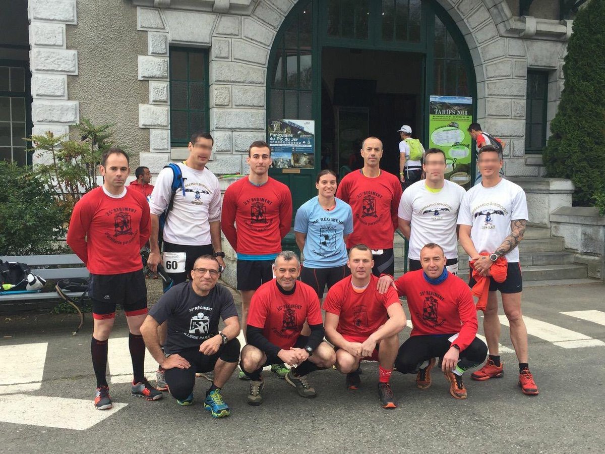 11 athlètes du #35RAP de Tarbes ont participé le 22/04 au #Trail des Gypaètes. 32 kilomètres. Dénivelé positif de 2000m. Le maréchal des logis Rémy a terminé 28e en 03h54’12’’. Paysages magnifiques des Pyrénées bigourdanes entre Lourdes et Argelès-Gazost. #arméedechampions