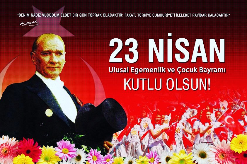23 Nisan Ulusal Egemenlik ve Çocuk Bayramı kutlu olsun ! #23nisan #ieee #sau