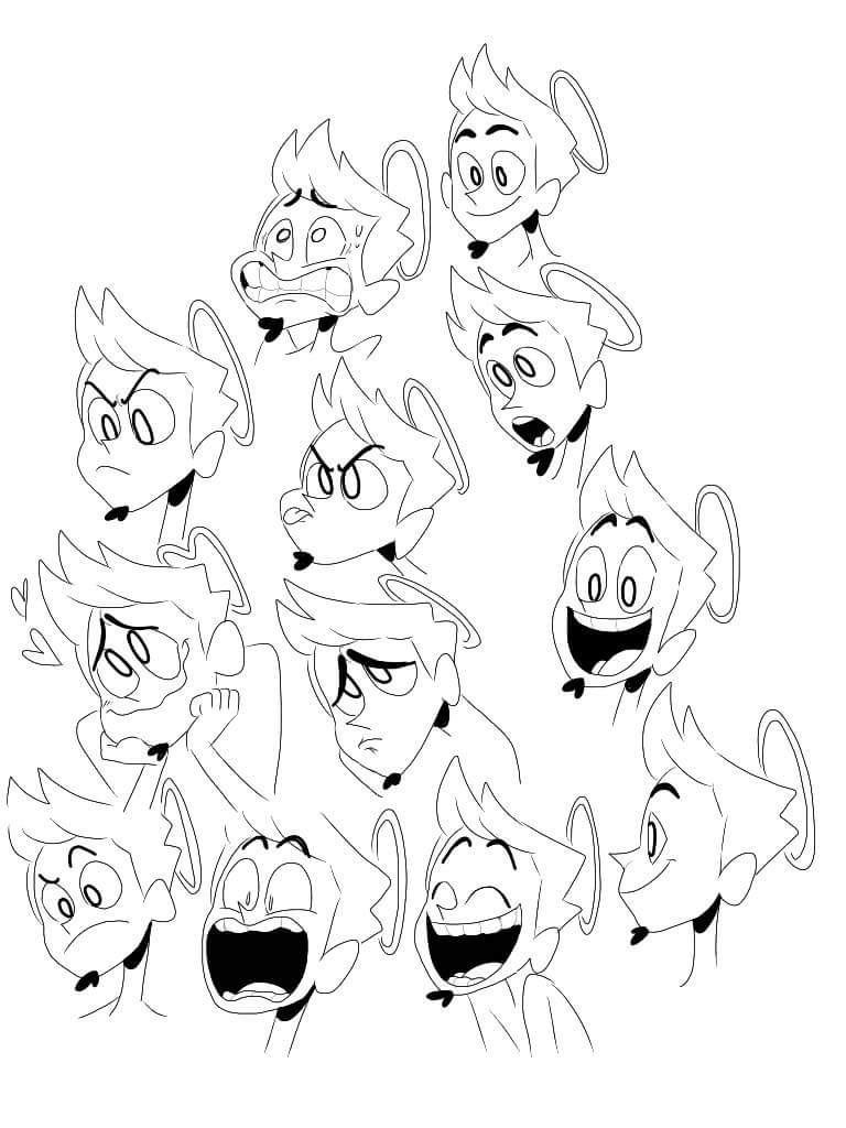 A new crazy comic I'll work on after wolves&amp;sheeps cuz i cant fckin stop makin comics!! 