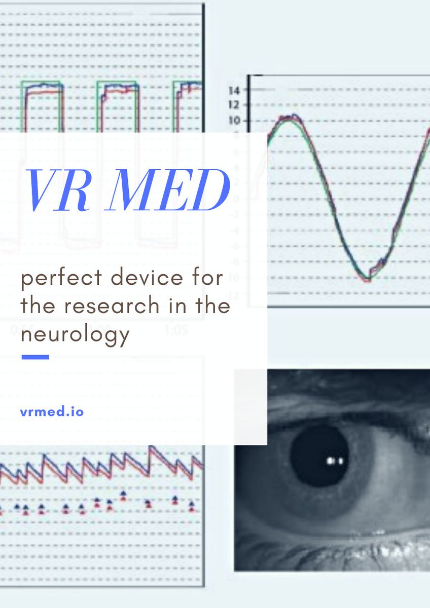 vrmedio's tweet photo. ✅The VRMED headset is a perfect device for the new research in the neurology - video-nystagmography. The negotiations with the leading neurological clinics on the testing of the VRMED headset for it’s application in the neurology topic have been ongoing for some time. https://t.co/aj4ymNqg60