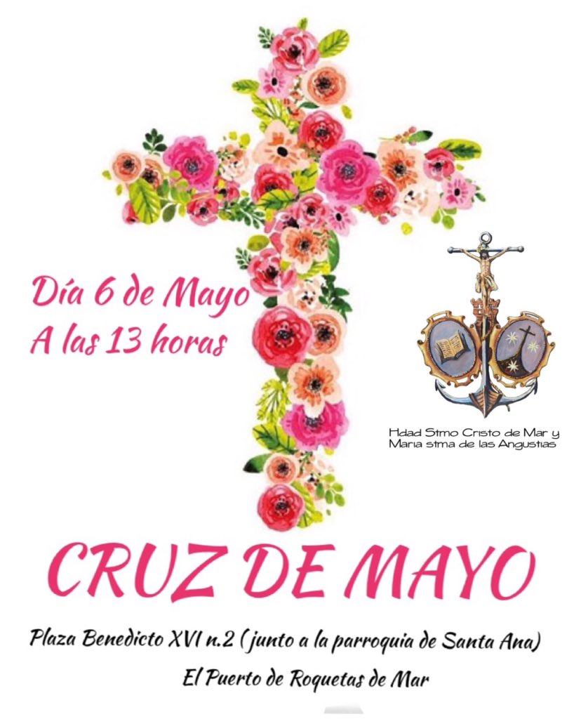 Fiesta Cruz de Mayo 🌻
Paella , Migas y muchas más tapas y música con DJ FRAN EVENTOS 💃🏼 y con la actuación estelar de la Chirogota Taratachin 🎭como en casa en ningún lado 🎺🥁. 
Y MUCHOS SORTEOS !!!!! Entre ellos un finde de semana en un hotel 🏨.