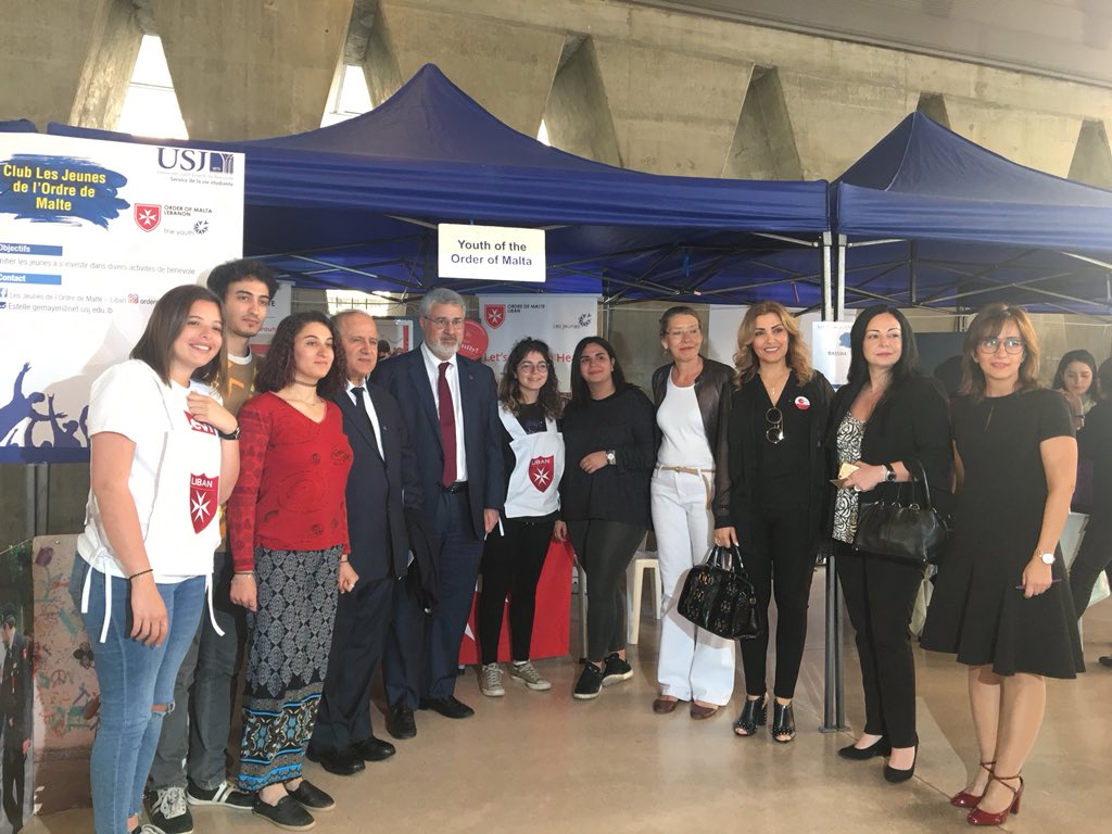 USJLiban's tweet photo. #EnDirect- 3e édition du Forum des Initiatives citoyennes sur tous les #CampusUSJ en parallèle avec l’@AUB_Lebanon
#USJ_AUB #VieEtudianteUSJ https://t.co/88nfgNbVnI