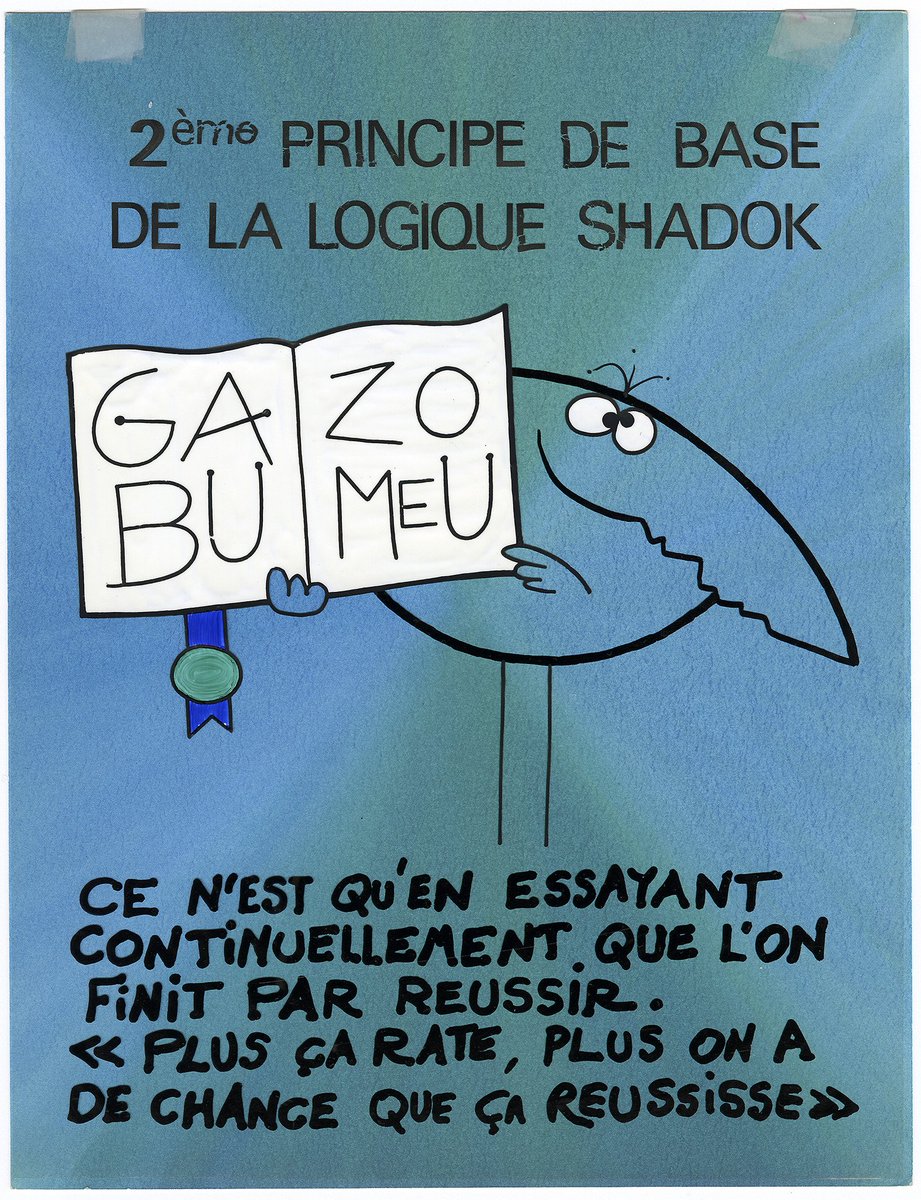 strasmusees's tweet image. Jeu-concours &quot;Crée ta propre devise Shadok !&quot; 
RDV sur la page Facebook des Musées de la Ville de Strasbourg pour tenter de gagner des badges, cartes postales et leporellos Shadok
@Shadok_eu 
#muséetomiungerer #lesshadoks #aaaproduction #50ansdesShadoks #anniversaire #exposition