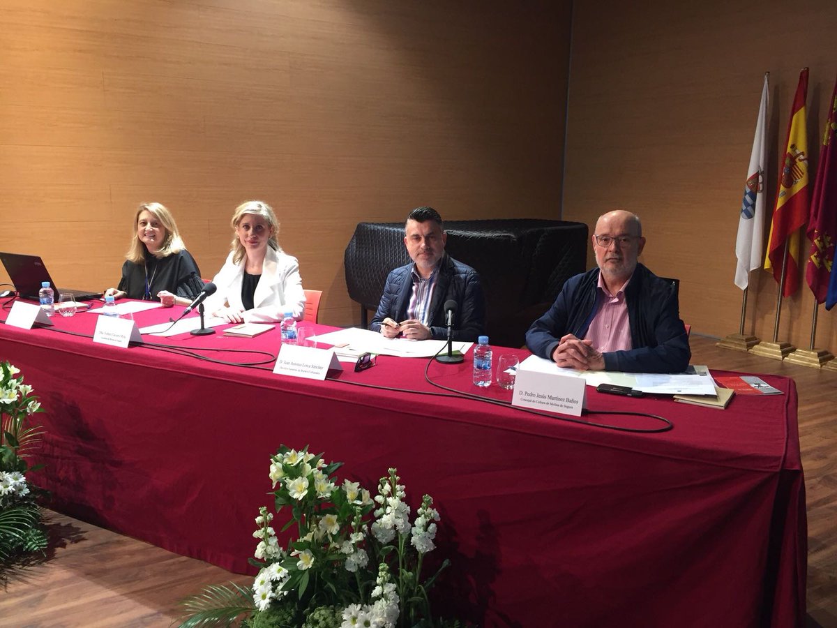 PodemosMolina's tweet photo. .@jurlaceramica asistió al III ENCUENTRO DE CLUBES DE LECTURA 📚 #JovenesLectoresPresentesFuturos #RegiondeMurcia en #MolinadeSegura 
📌el 21 abril 📽️ https://t.co/3Fqo2FJpOm
Auditorio Virginia Martínez #mudem

✔️#3ECLRM @brmu @BibliotecaSGA
✔️#leeresvivir #díadellibro2018 https://t.co/nPayPTr31q