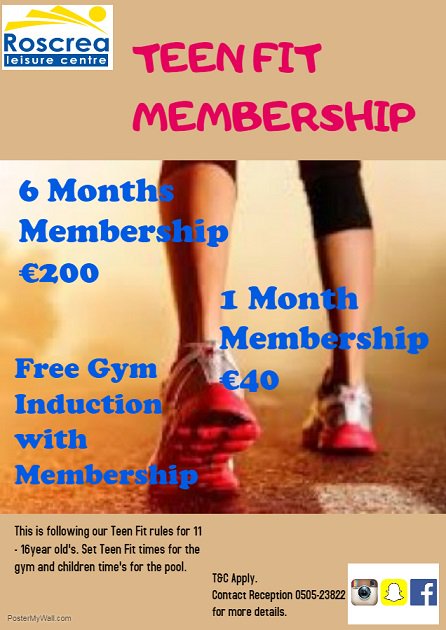 Roscrealc1's tweet photo. Teen Fit Membership available!#swimming #gymtime https://t.co/tK8ORdAYNm