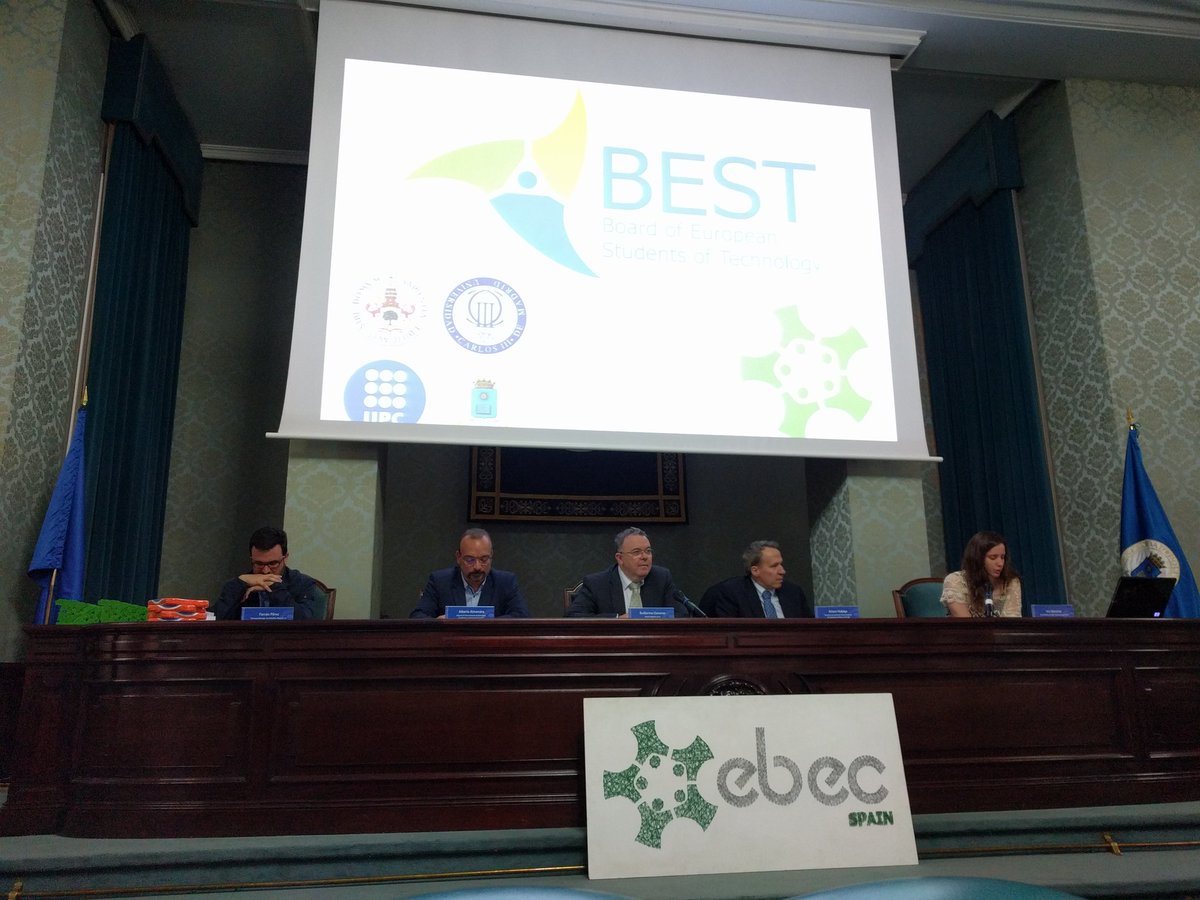 tecnoempleo's tweet photo. ¡Gracias a todos por participar en #ebec2018 de @EBECSpain ! Comienza la ceremonia de clausura y entrega de premios https://t.co/6x60tnkj2j