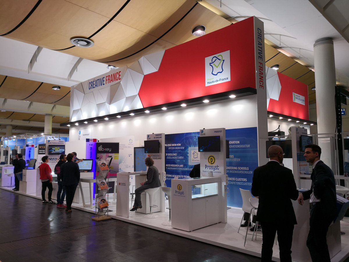 JCouchouron's tweet photo. #HM18 here we are! Come and discover the French Pavilion at Hall F07 🇨🇵 #FrenchFab @hannover_messe @BF_Industrie @josegibault @ClementMoulet @WengsiDuverdier @ortiouhe https://t.co/LKteoBUXhj