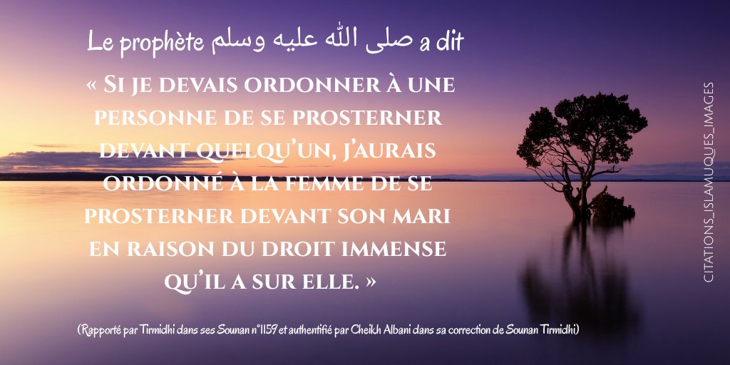  60 Citation  Mari Et Femme  Islam 