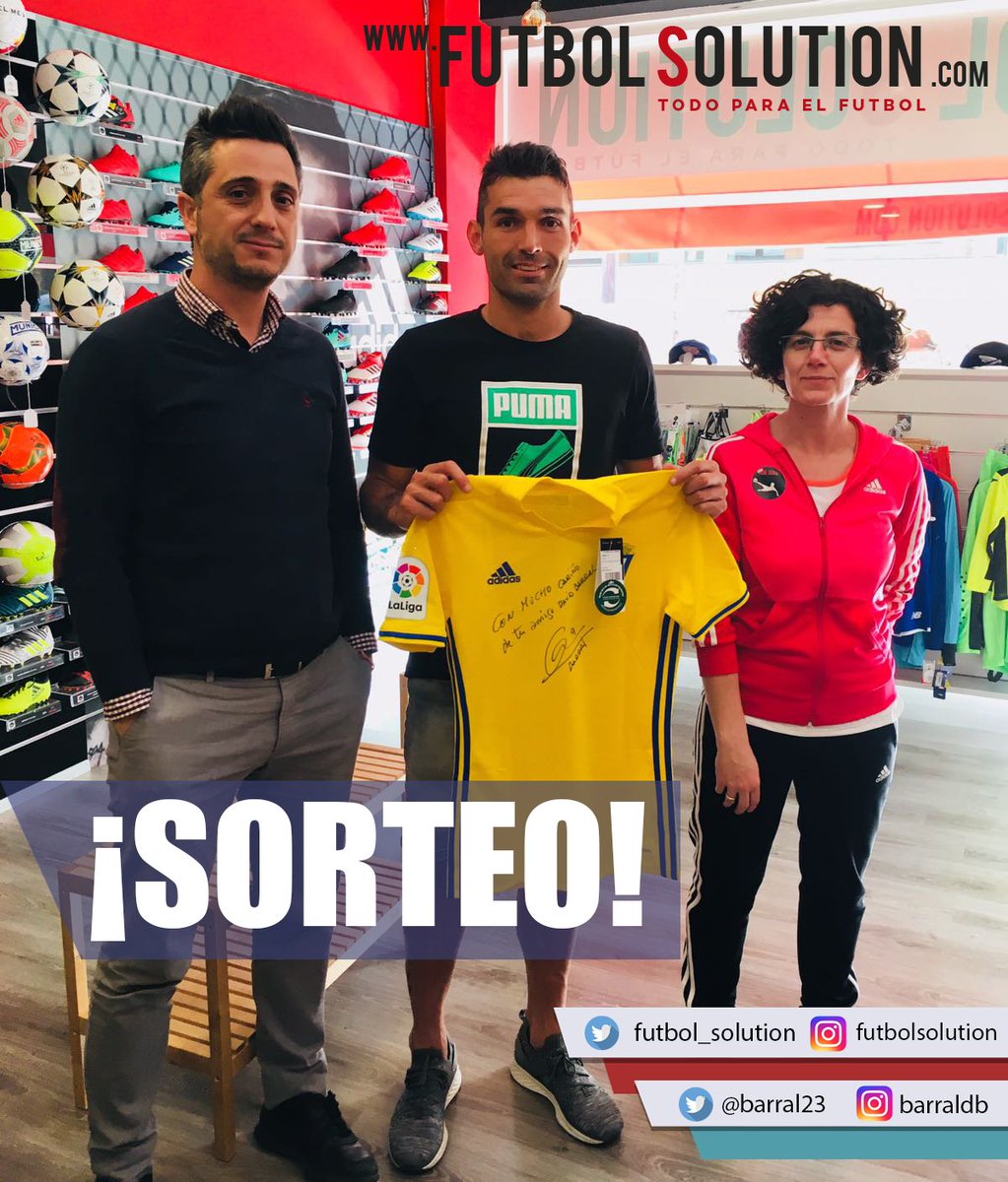 Futbol_Solution's tweet photo. ¡Os traemos SORTEAZO!
👍 1. Sigue a @futbol_solution y RT
👉2. Menciona a 2 amig@s
👉 Gana la camiseta del Cádiz firmada por el Gran @barral23
¡¡MUCHA SUERTE!! Participa hasta el 14 de Mayo.
https://t.co/CmWO5TQDwi
Bases: https://t.co/9btXcF9kmQ
#FutbolSolution #CádizCf https://t.co/oF4miPRf1i