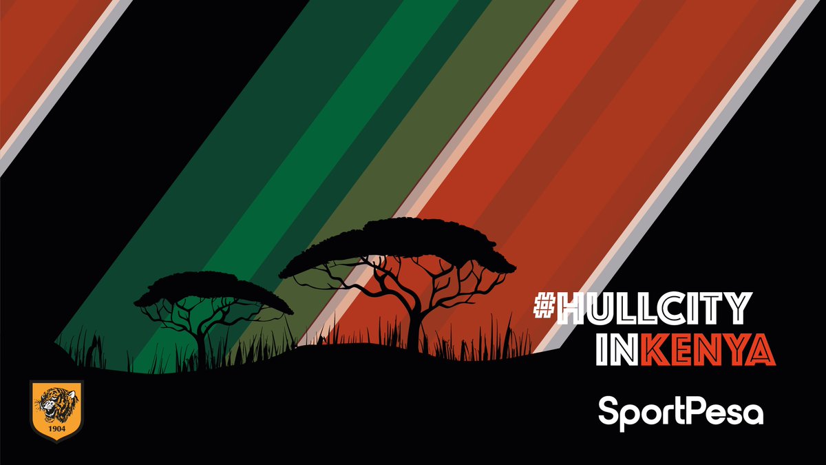 HullCity's tweet photo. 🇰🇪 | The Tigers are heading to Kenya next month in conjunction with Main Shirt Sponsor @SportPesa ➡️ https://t.co/usErhOAWR3 #HullCityInKenya #hcafc #UpTheTigers https://t.co/57sh6ywSvO