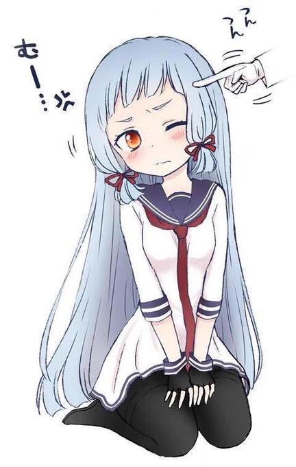 #艦これ5周年だから初めて描いた艦これ絵晒そうぜ
このへん…?🐱🐰 