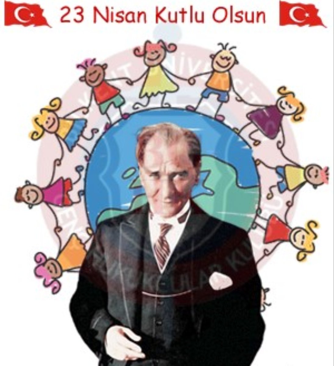 "Küçük hanımlar, küçük beyler! Sizler hepiniz geleceğin bir gülü, yıldızı ve ikbal ışığısınız." M.Kemal ATATÜRK  #23NisanKutluOlsun