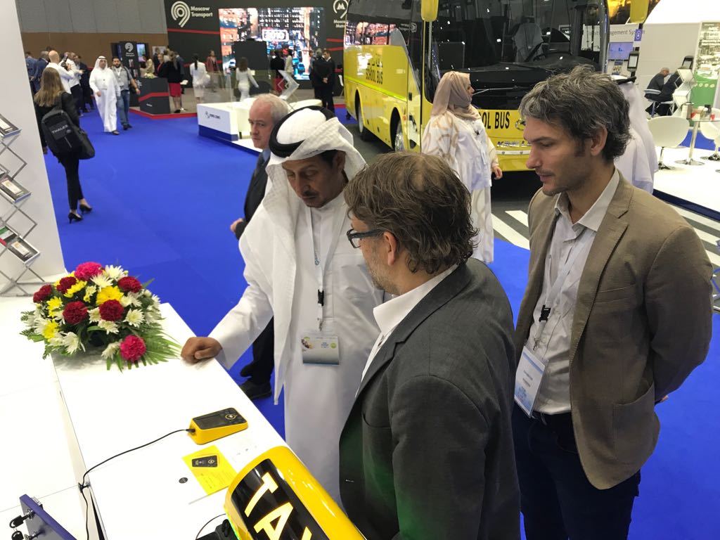 TaxiButler's tweet photo. #TaxiButler is exhibiting alongside @PointguardEU at the UITP MENA Transport Congress and Exhibition 2018 in #Dubai. Visit stand 5G30 at #MENATransport2018 to learn more! #Taxi booking device for #hotels, #bars #restaurants https://t.co/qMQsgS3phT