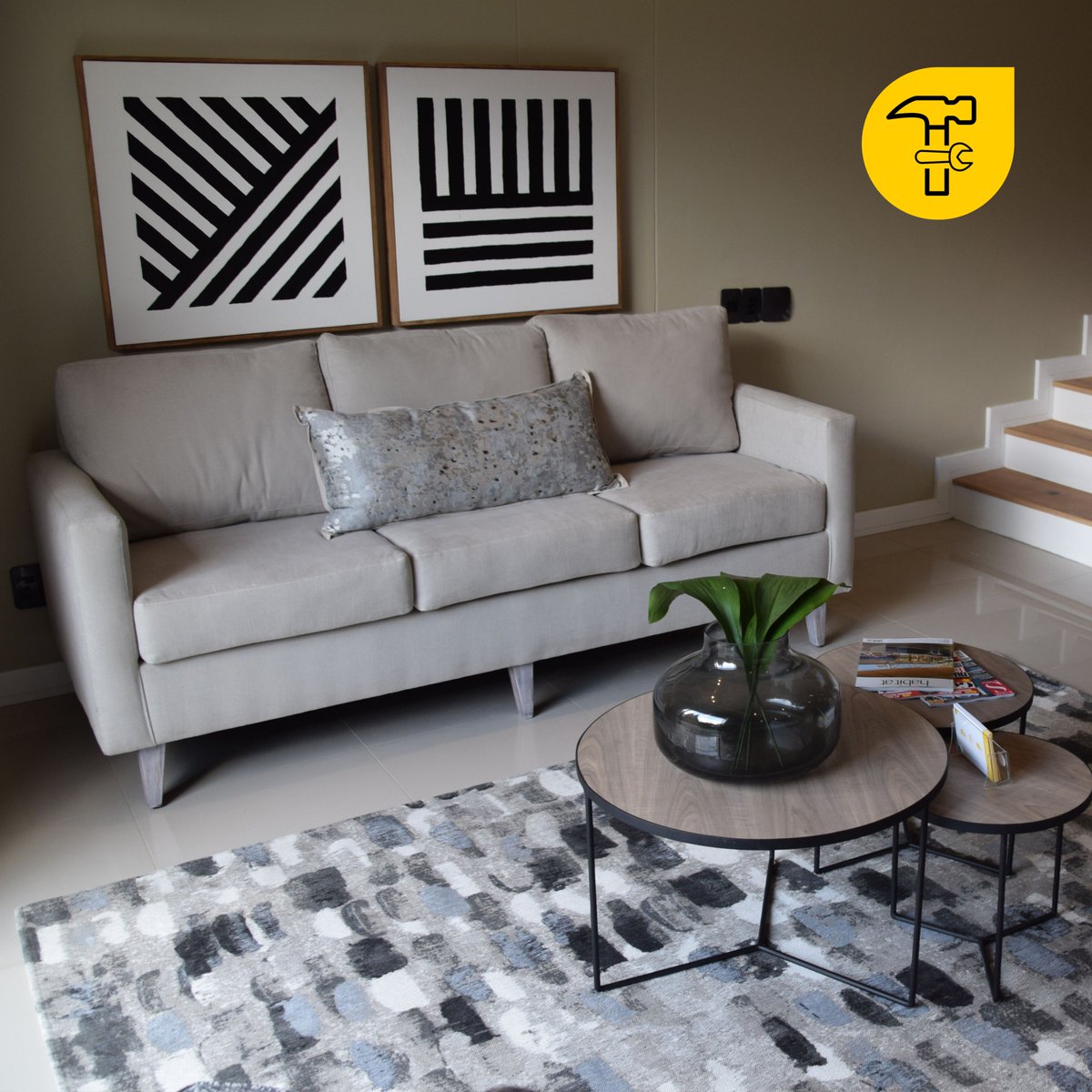 SAFurniturespot's tweet photo. Get your #homeaffairs sorted with us, so that when you invite #DateMyFamily crew your home will be camera ready. This home was renovated by @SAFurniturespot. #sofa #nestingtable #floatingtvunit all from us. #ProudlySouthAfrican made #furniture #MondayMotivation https://t.co/fDFuZdKRCK